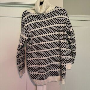 Ann Taylor Geometric Sweater